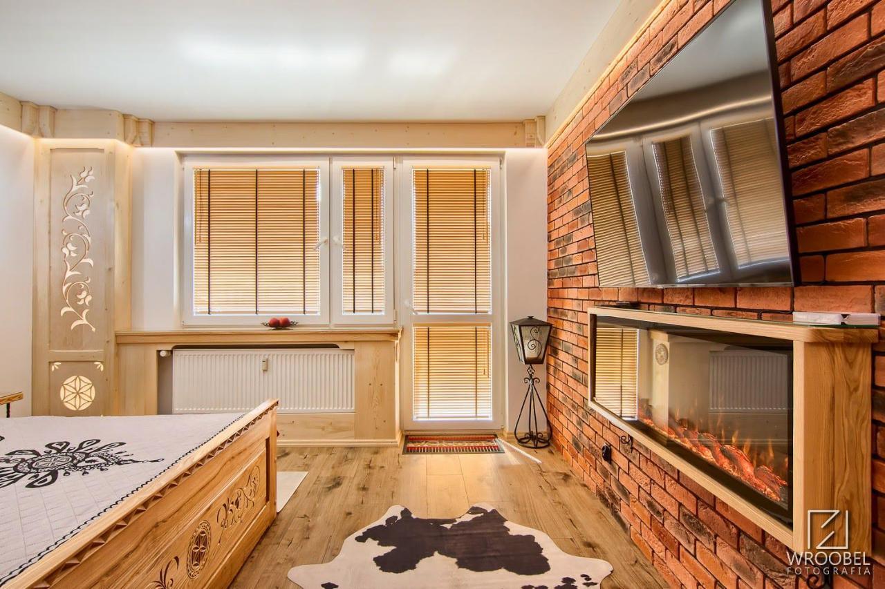 Apartament Zakopane Utrzymany W Stylu Goralskiej Chaty Dış mekan fotoğraf