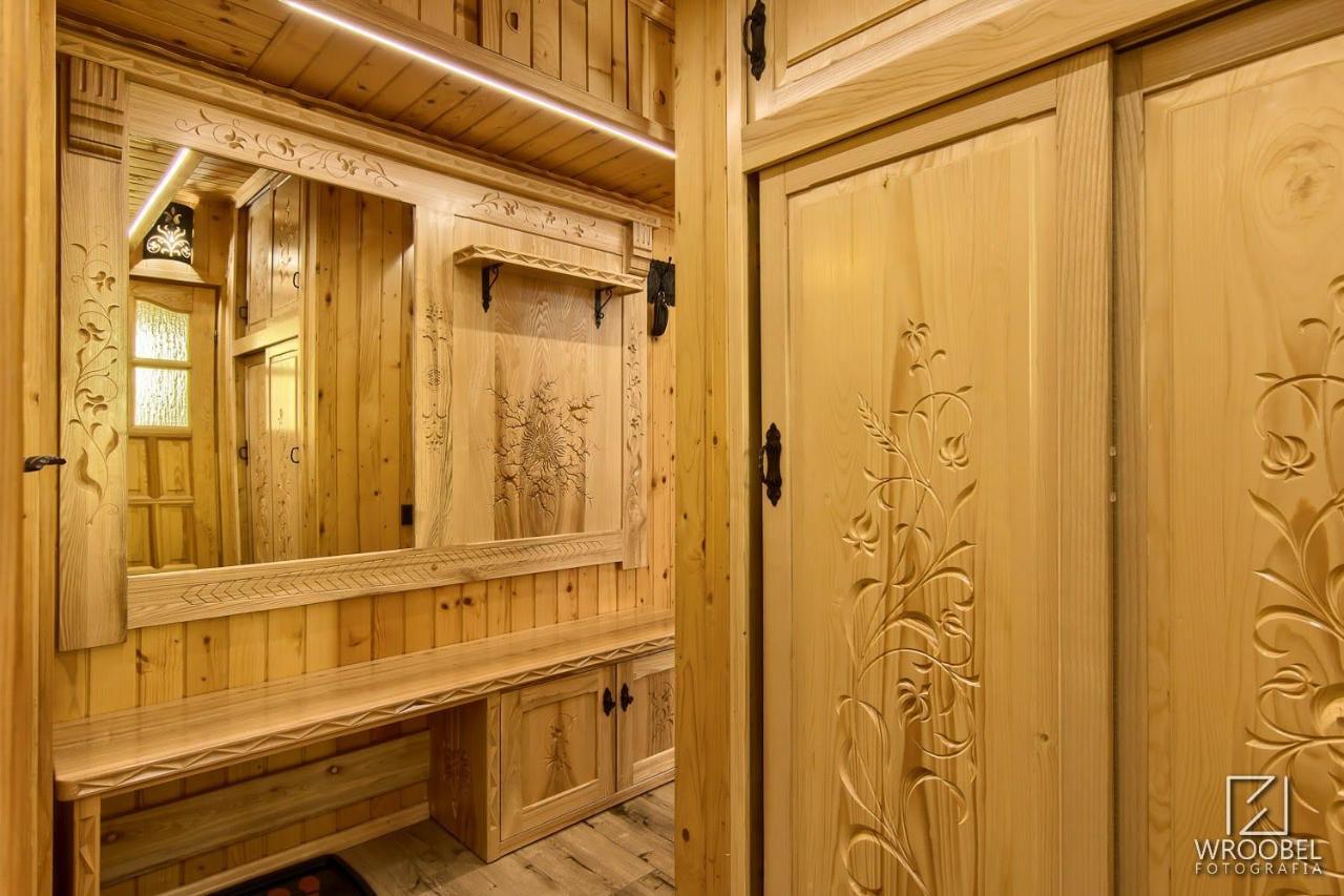 Apartament Zakopane Utrzymany W Stylu Goralskiej Chaty Dış mekan fotoğraf