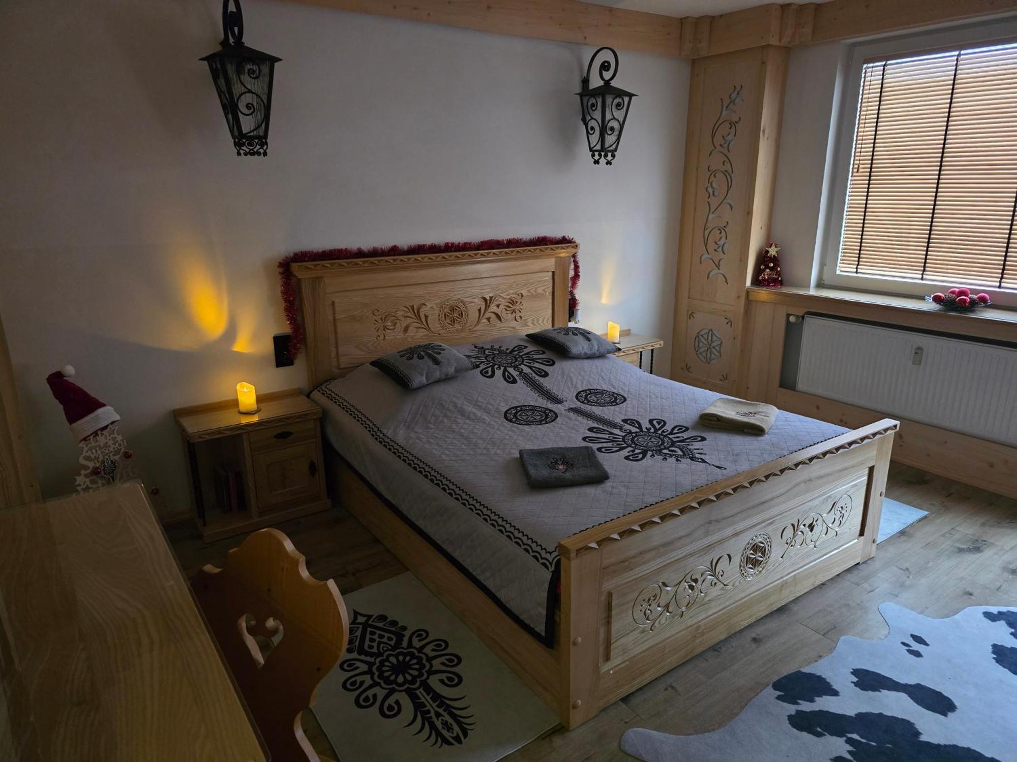 Apartament Zakopane Utrzymany W Stylu Goralskiej Chaty Dış mekan fotoğraf