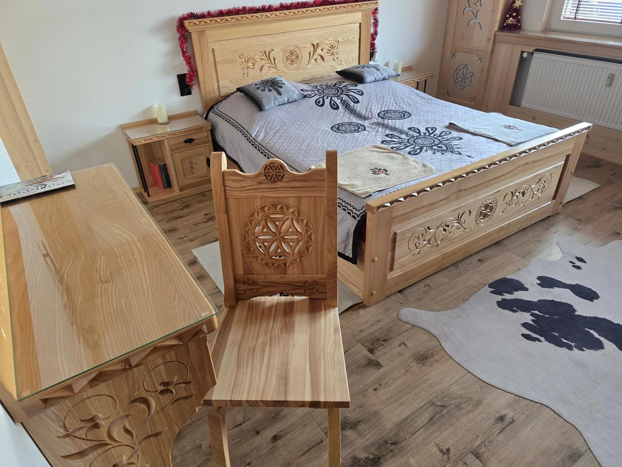 Apartament Zakopane Utrzymany W Stylu Goralskiej Chaty Dış mekan fotoğraf